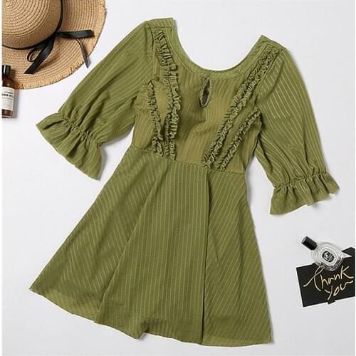 STAERK One Piece Swimsuit Plus Size 2xl 2020 Sexy Women Ruffled High Waist Push Up Swimwear Female Retro Bodysuit Monokini