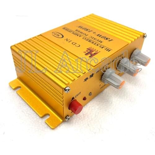 1PCS Arcade Game MA-170 12V 2 channels LED Mini HIFI Stereo Amplifier for Arcade JAMMA MAME Machine Cabinets