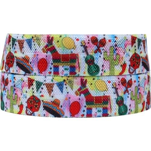 50 yards/lot) Wholesale holiday celebrate foe ribbon in animal and guitar patterns