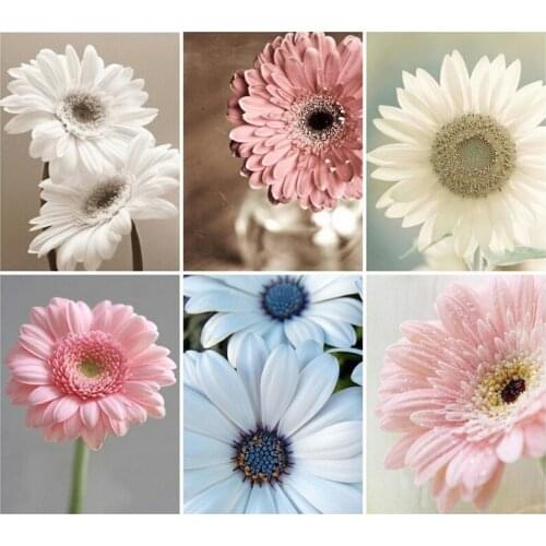 5D DIY Mosaic Full Round/Square Flower Diamond Embroidery Sale Picture Of Rhinestone Diamond Painting Home Decoration Gift