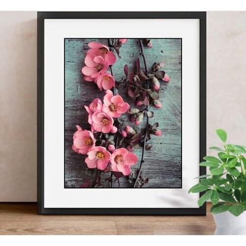 5D DIY Diamond Painting Cross Stitch Flowers Mosaic Diamond Embroidery Birds Decoration Home Full Square Drill Resin Gift