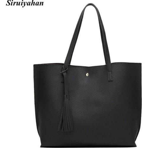 Siruiyahan Brand Women Messenger Bags Crossbody Bags for Women Shoulder Bag Tote Bags with Tassel Sac a Main Femme De Marque