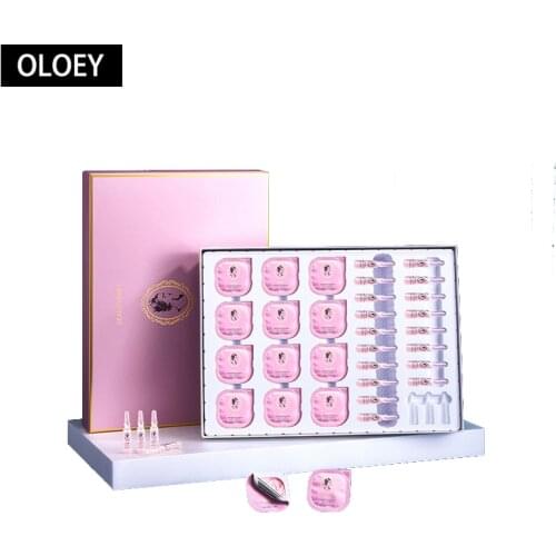 30pcs yeast hyaluronic acid Remove wrinkles Whitening Kit moistening skin care sets face mask serum mascarilas Female Female