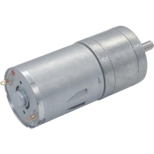 Jga25-370 DC reducer is suitable for robot intelligent car motor, low-speed motor 3v6v9v12v2v