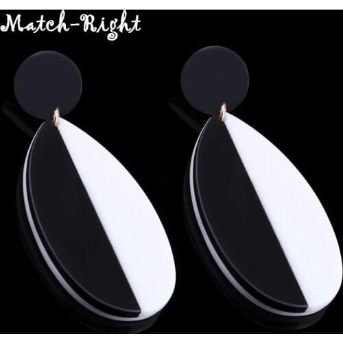 Match-Right Trendy Earrings for Women/Hanging/Long/Big/Korean/Statement/Yinyang/Drop Earrings Women Jewelry Female SP402