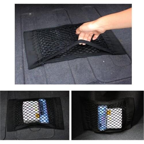 Car Trunk luggage Net stickers for opel insignia nissan juke xc60 vw t5 mazda 3 audi a6 c6 subaru audi a3 8p ibiza accessories