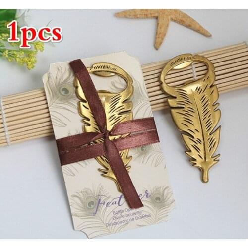 Creative Personality Feather Opener Marriage Return Wedding Opener Multifunctional Kitchen Beer Opener