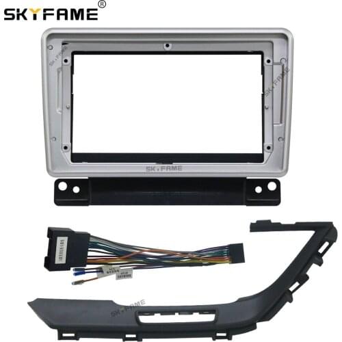 SKYFAME Car Frame Cable CANBUS For BUICK GL6 2018 Big Screen Dash Panel Frame Fascia