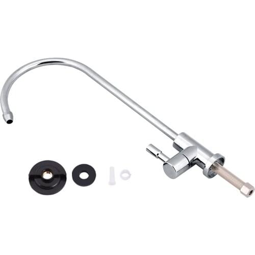 1/4'' Stainless Steel Kitchen Sink Faucet Tap Chrome Reverse Osmosis RO Drinking Water Filter Kitchen Water Purifier Faucet