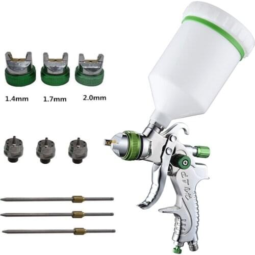 Spray Gun Painting Kit Hvlp Auto Car Repair Tool Diy Air Paint Pneumatic Gravity Professional Gun Set Nozzle Painting Kit Sprays