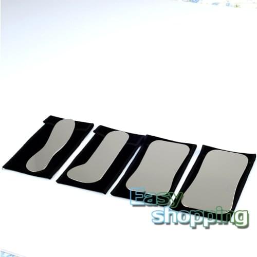 Dental 4pcs Orthodontic Oral Stainless Steel Photographic Mirror Reflector