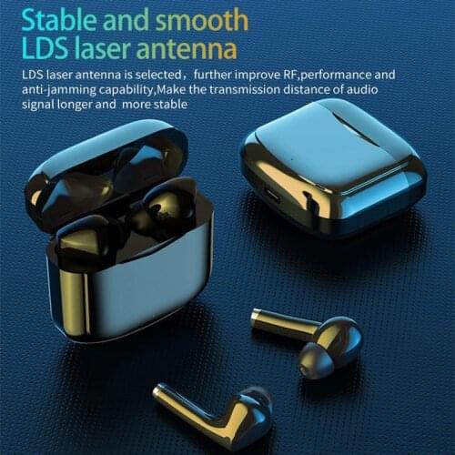 TWS Bluetooth Earphone Gaming Wireless Headphone Stereo Headset Sport Earbuds Microphone With Charging box For Smartphone