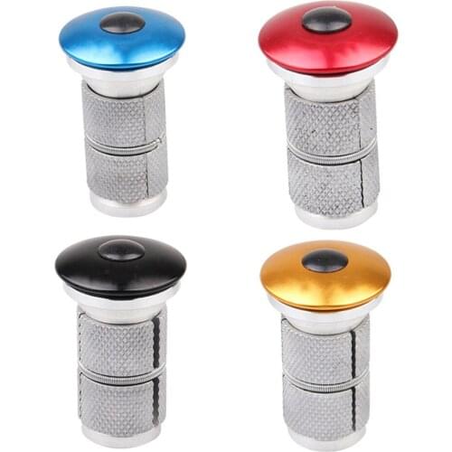 Bike Aluminum Alloy Hanging Core Screw Headset Stem Top Cap Bicycle Upper Tube Expansion
