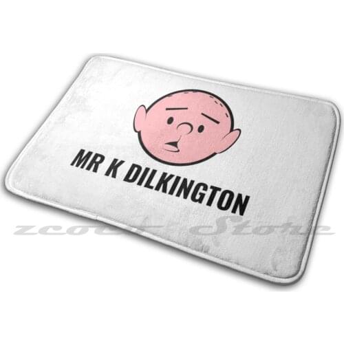 Pilkington Dilkington Funny Xfm Monkey News Ricky Gervais Sick Of It An Idiot Abroad Soft Non-Slip Mat Rug Carpet Cushion