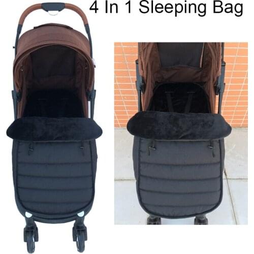 4-in-1 Baby Stroller Sleep Bag Pram Blanket Footmuff Cover Keep Warm Sleepsacks Universual Fashion Stroller Accessories
