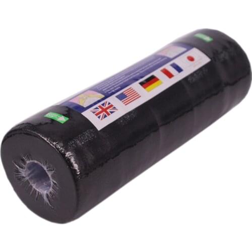 5 Rolls Disposable Elastic Neck Paper Collar Barber Salon Black Neck Paper Roll Strip Tissue Barber Paper Salon Accessary
