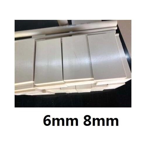 6mm 8mm thick PEEK plate SUSTA PEEK MOD Polyetheretherketone board Victrex PEEK sheet