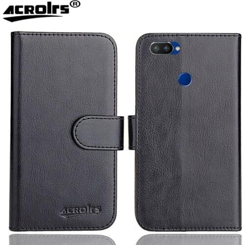 For OPPO Realme 2 2 Pro Case 6 Colors Flip Soft Leather Crazy Horse Realme 2 Pro Phone Cover Cases Credit Card Wallet