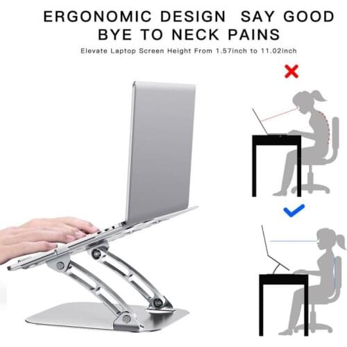 Tablet Holder Aluminium Alloy Adjustable Stand Foldable Holder For Samsung Xiaomi Apple IPad Pro 2021 Ipad Stand Ipad Accessorie