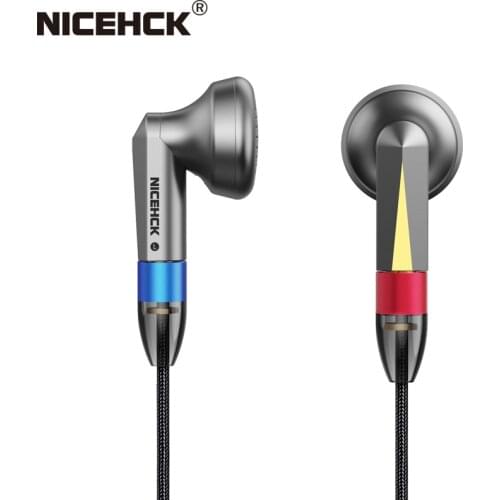 NiceHCK EBX21 CNC Flagship Earbud HIFI Metal Earphone 14.2mm Japan LCP Diaphgram Dynamic Driver Headset DJ Vocal Detach MMCX IEM