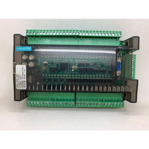 LE3U FX3U 48MT RS485 RTC (real time clock) 24 Input 24 Transistor output 6 analog input 2 analog output plc controller