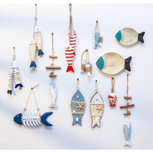 Seahorse Starfish Pendant Home Hanging Mediterranean Style Decoration Pendant For DIY Display Wall Decor