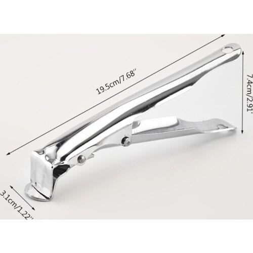 2021 New Stainless Steel BBQ Grill Grate Lifter Gripper Anti-Hot Plate Pan Clamp Clip