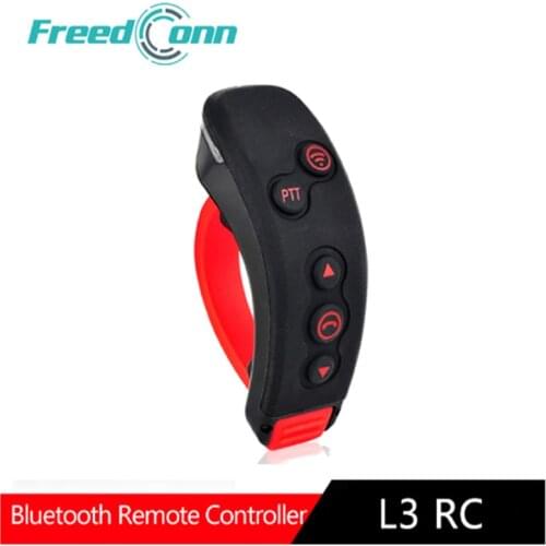 NewFreedConn L3 BT Remote Controller Bluetooth Motorcycles Helmet Intercom Headset Handsfree PTT Handbar For COLO-RC/T-REX/L1/L2