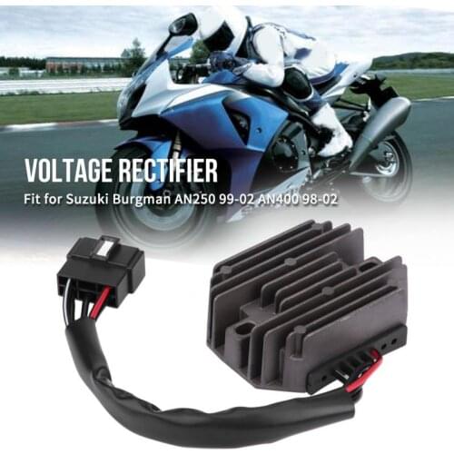 Motorcycle Voltage Regulator Rectifier for Suzuki Burgman AN250 99-02 AN400 1998-2002