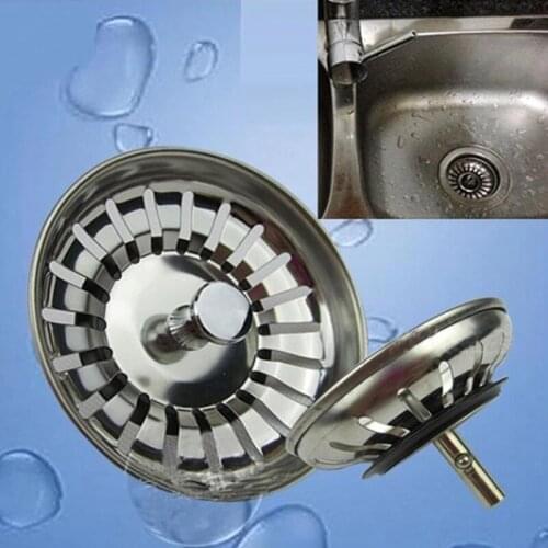 Sink stopper stainless steel kitchen sink lid