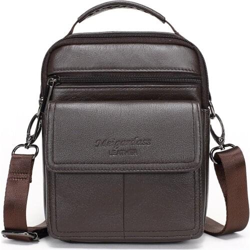 Crossbody Bag Tote Purse Office Ipad Handbags Meigardass Genuine Leather Mens Messenger Bags Casual Shoulder Bags Mens Travel
