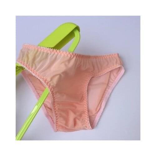 New Sexy Men Underwear Men Gay Sexy Transparent Thin Gauze Waist Briefs Factory wholesale Underwear Men Briefs