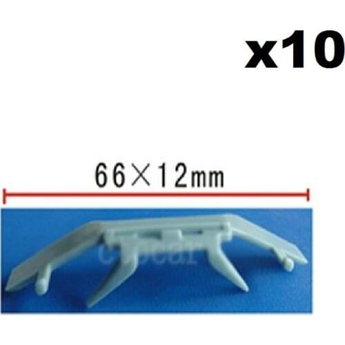 10pcs OEM Nylon For Toyota Camry ES250 V20 Windshield Moulding Clips Retainer 75545-3202
