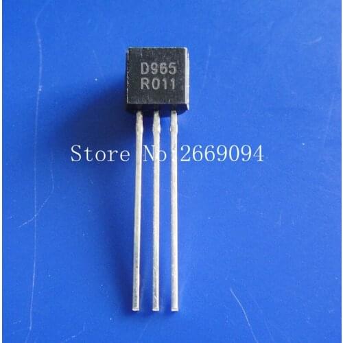 50PCS 2SD965 TO-92 D965 TO92 new triode transistor free shipping