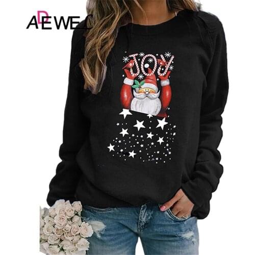 ADEWEL Women's Sweatshirts With Print