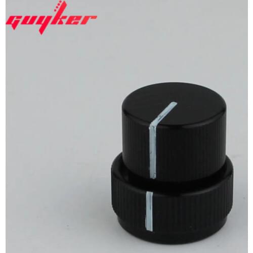 1 Piece Aluminum Dual Concentric Control Konb For Electric Bass