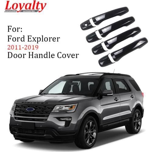LOYALTY for 2011-20172018 2019 2020 Explorer 4 Door Handle Cover ABS Chrome Car Styling Auto Accessories