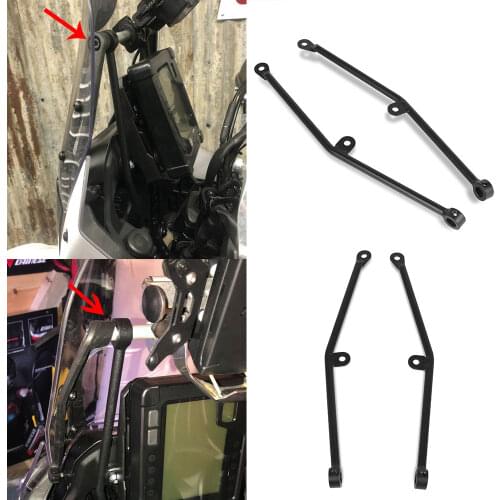 For Yamaha Tenere 700 T7 Rally XTZ700 XT700Z 2019-2021 2020 Anti-Bobble-Head Bracket TENERE700 Navigation anti vibration bracket