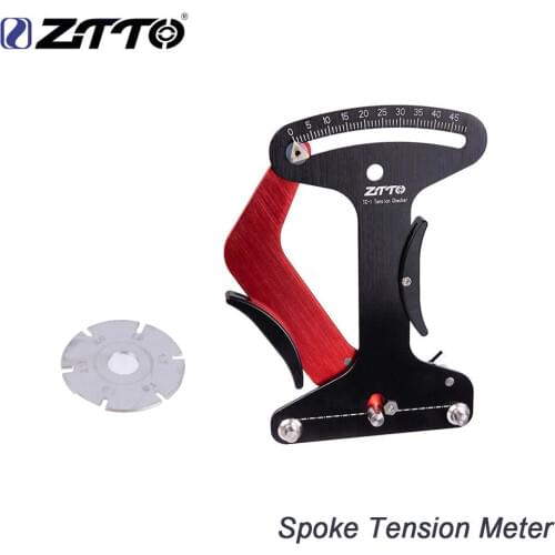 ZTTO Bicycle Spoke Tension Meter Tool Wheel Spokes Builders Repair Tool Checker Indicator Accurate Compete With Blue Tool TM-1