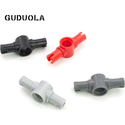 Guduola Toys 87082 Connector with Double Pin Building Block MOC Part Connector Accessories Assembly Educational Toys 50pcs/lot