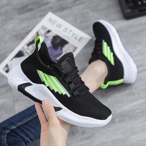 Net red breathable mesh shoes women summer spring platform shoes Womens sports shoes thick sole shoes running sneakers