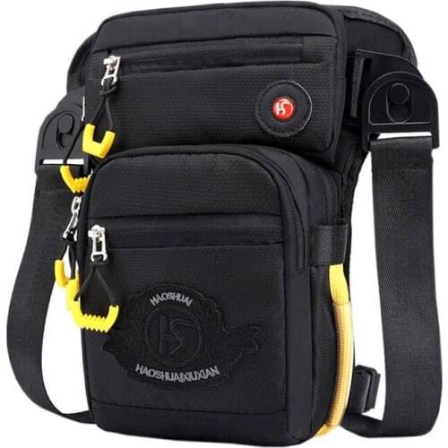 Motorcycle Rider Male Leg Drop Bag Belt Bum for Military Assault Messenger Shoulder Bags Men Nylon Hip Fanny Waist Pack Thigh Ba