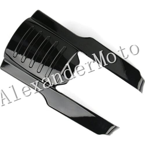 Motorcycle Rear Fender Extension Stretched Bag Fillers For Harley Touring 1996 - 2008 black 1997 1998 1999 2000 2001 2002 2003
