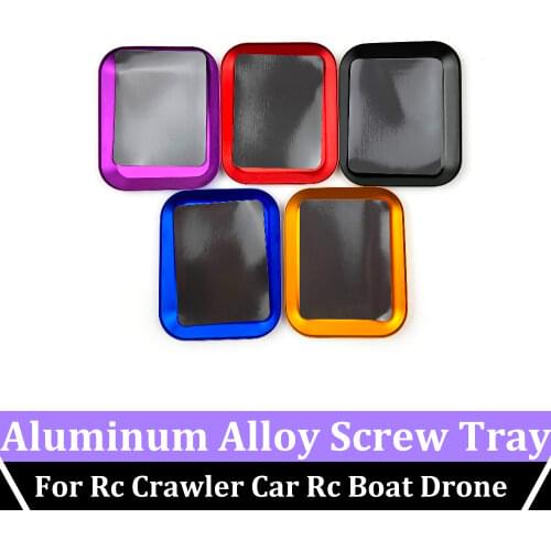Upgrade Parts Aluminum Alloy Screw Tray with Magnetic Remote Control Model Mobile Phone Repair for Rc Crawler Car Rc Boat Drone