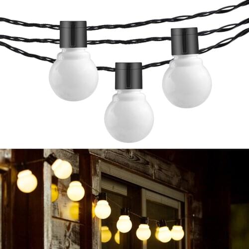 7.5M 5M LED Garden Decoration Outdoor Lighting Bulb String lights Garland Loft guirnalda luces exterior Wedding Christmas deco