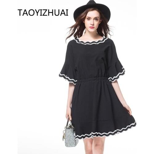 Свободные летние платья TAOYIZHUAI China At AliExpress