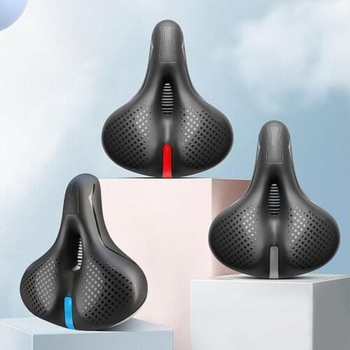 Thickened Waterproof Breathable Hollow Bike Bicycle Saddle Protective Cushion
