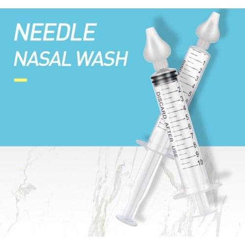 10ML Baby Rhinitis Nasal Washer Needle Tube Baby Care Nasal Aspirator Cleaner 999