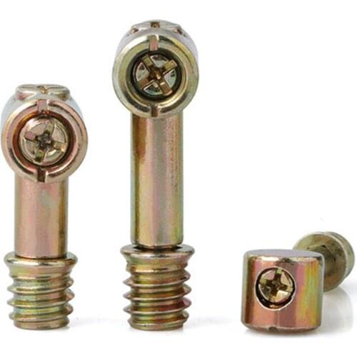 2PCS Combination Screw wardrobe bed Accessories Furniture Connector Screw Eccentric wheel Nut M8