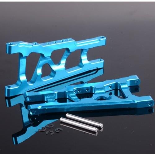 3655X 2P Aluminum Front/Rear Lower Suspension Arms SLA007 For RC Traxxas 1/10 Slash 4x4 Rustler Stampede XO-1 Upgrade Parts